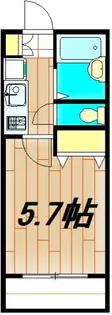 キャッスルクレイン【2階】の間取り