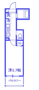 MELDIA大宮北A【1階】の間取り