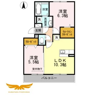 イル・ニード【3階】の間取り