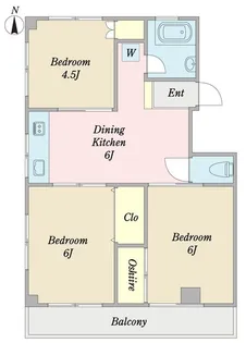 サトウビル【4階】の間取り
