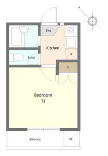 パルナシウス【2階】の間取り