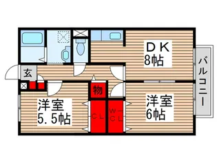 アネックスひまわり【2階】の間取り