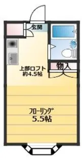 Park Lane下高井戸【2階】の間取り