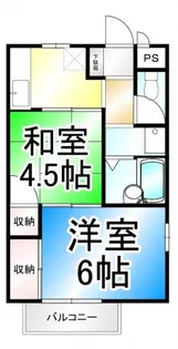 TM・ハイツ【2階】の間取り