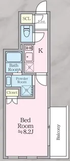 MEJIRORESIDENCE【2階】の間取り