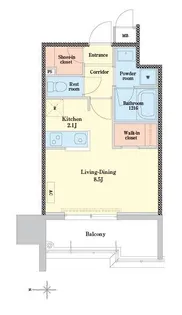 RJRプレシア博多【7階】の間取り