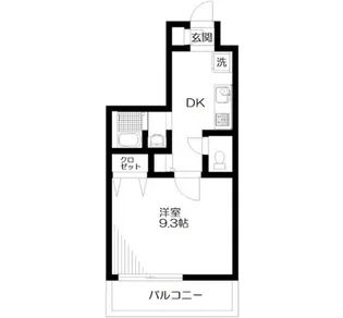 ウーノルミノーゾ【3階】の間取り