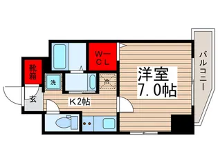 仮)ESTEMCOURTKAMEIDOTOKYOEAST【13階】の間取り