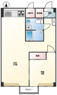 日興パレス高田馬場【3階】の間取り
