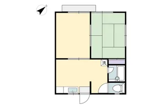 ルミエールII【1階】の間取り
