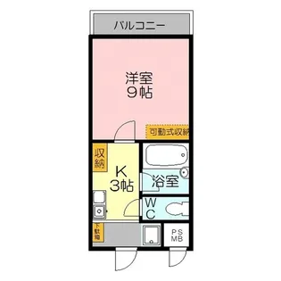 三記マンション弐号館【2階】の間取り
