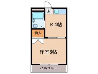 第3コ-ポフジミ【1階】の間取り
