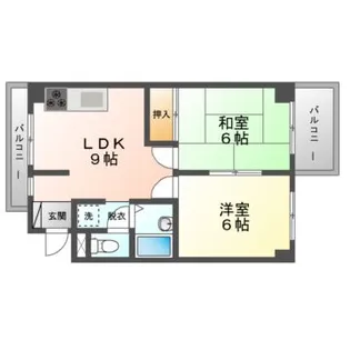 アスク八島【2階】の間取り