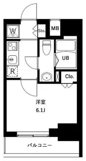 アーバンパークお花茶屋【13階】の間取り