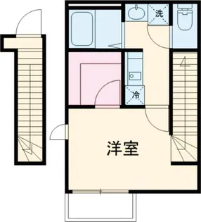 OPEN RISE府中小柳I【2階】の間取り