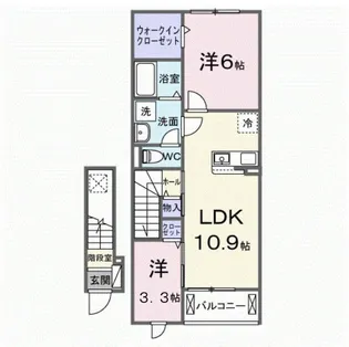 ノア・メゾン【2階】の間取り