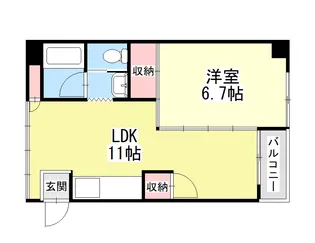 ノースビレッジ【3階】の間取り