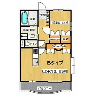 ハッピネス【1階】の間取り