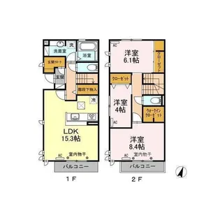 シンフォニー【1階】の間取り