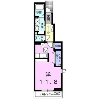 グランコートSKIII【1階】の間取り