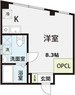 エルシア関町南【3階】の間取り