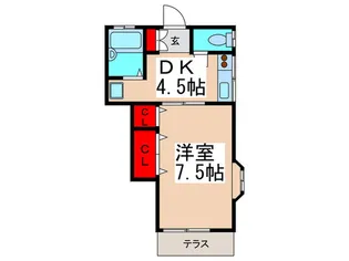 サン・ファミリア【1階】の間取り
