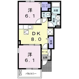 センターポイント I【1階】の間取り