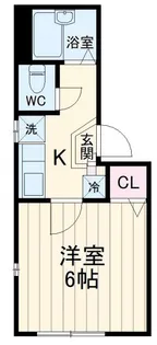 ディアコート大倉山I【1階】の間取り