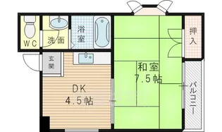 グレイスハイツオオマエ【3階】の間取り