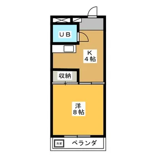 アシスト各務原マンション【1階】の間取り