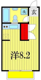 CASA YOZO【2階】の間取り