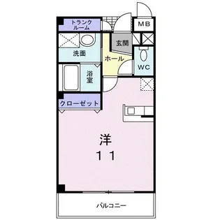 プラム リッツ【2階】の間取り