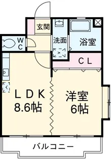 フィルリッチ【2階】の間取り
