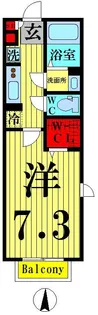 パークハイム【2階】の間取り
