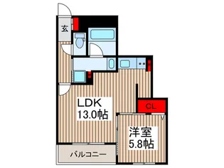 ラフィーネ浦和【3階】の間取り