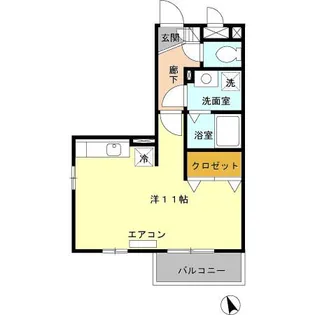 AGスクエア【2階】の間取り