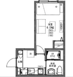 KEIAI RESIDENCE 新柏II【1階】の間取り