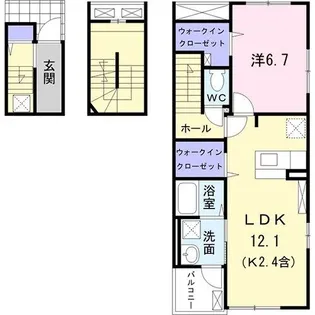 リノ・オウメ【3階】の間取り