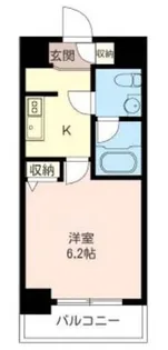 LaSante品川シーサイドI【3階】の間取り
