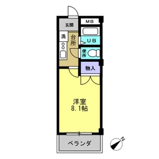 ラ・シャンテ【3階】の間取り