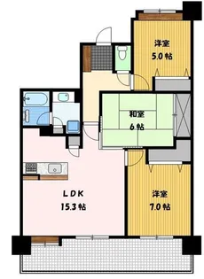 エイルマンション茂里町【9階】の間取り