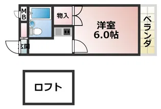サウンドール加古川【1階】の間取り
