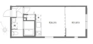 セレヌコート大山【1階】の間取り