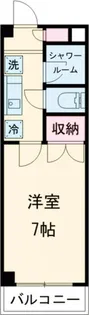 ナルセ33ハイム【4階】の間取り