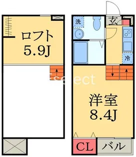avanzare(アヴァンツァーレ)【2階】の間取り