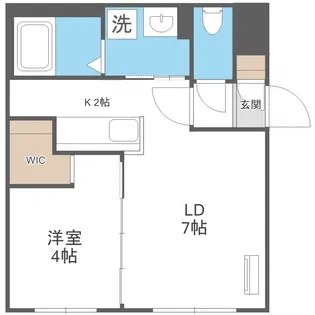 CELVIA【4階】の間取り