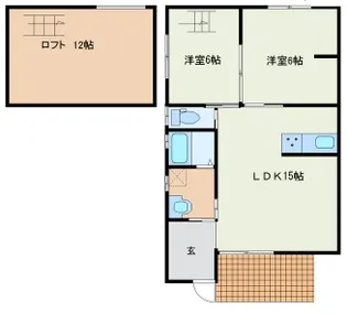 千葉県長生郡一宮町一宮【一戸建】の間取り