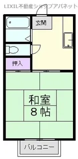 プレジール上所【2階】の間取り