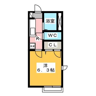 サニーメゾン【1階】の間取り