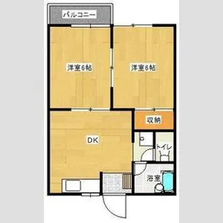 パンプキンハウス【2階】の間取り
